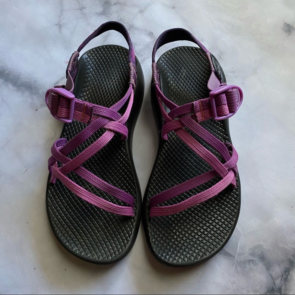 Chaco Women's Purple Strappy Sport Sandals